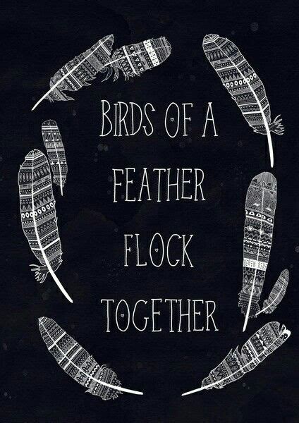 Birds Of A Feather Flock Together Quotes - ShortQuotes.cc