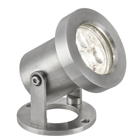 6223SS Outdoor Led Ip65 3 X 1w Stainless Steel Spotlight