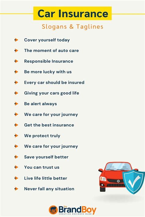 572+ Catchy Car Insurance Slogans (Generator + Guide) | Insurance, Business slogans, Best insurance