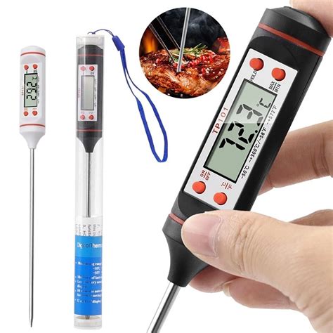Kitchen Digital Thermometer Bbq Food Meatloaf Soup Fried Bbq Catering ...
