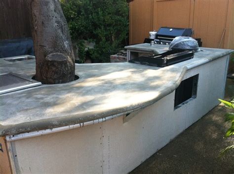 Outdoor Kitchen Cement Countertops – Things In The Kitchen