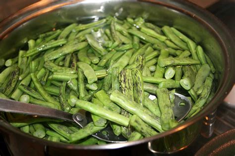 Everyday Finesse: Blanching and freezing green beans