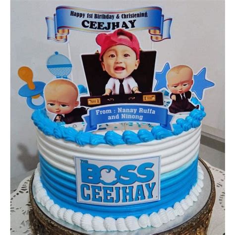 Boss Baby theme cake topper | Shopee Philippines