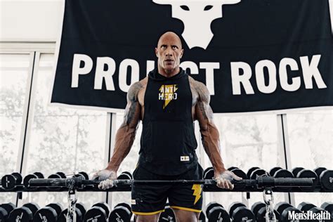 Dwayne Johnson, 50, says working out helps manage depression