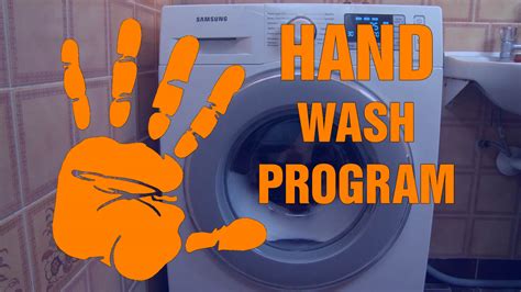 Hand wash program Samsung washing machine cuci tangan - Washing machine - blog about washer ...