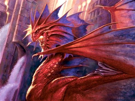 Magic: The Gathering Blue/Red Combo Deck | Fantasy dragon, Dragon art, Dragon images