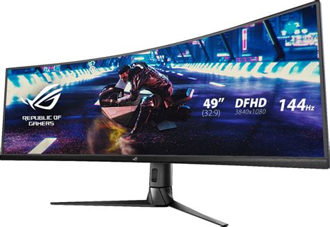 ASUS ROG Strix 49” Curved FHD 144Hz FreeSync Gaming Monitor with HDR ...