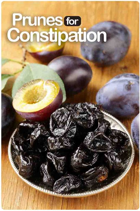 How to Get Rid of Constipation with Prunes