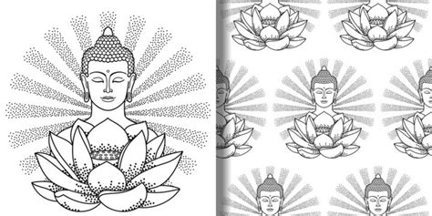 Lotus Flower Buddha Tattoo