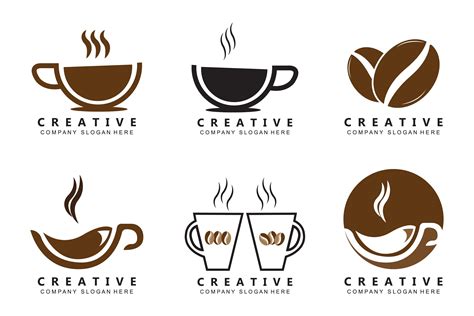 Coffee Bean Logo Design Graphic by AR Graphic · Creative Fabrica