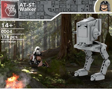 LEGO MOC AT-ST Walker by R-Shiny | Rebrickable - Build with LEGO