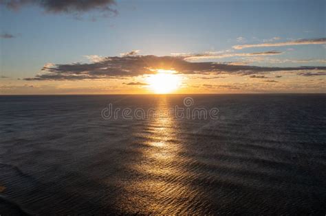 Atlantic Ocean Sunrise stock image. Image of panoramic - 257913983