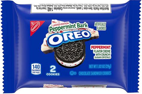 Nabisco Oreo Winter Treats, Oreo Winter & Peppermint Bark Flavors, 45 — Goisco.com