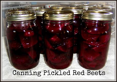 Five Simple Things: Canning Pickled Red Beets - Printable Recipe