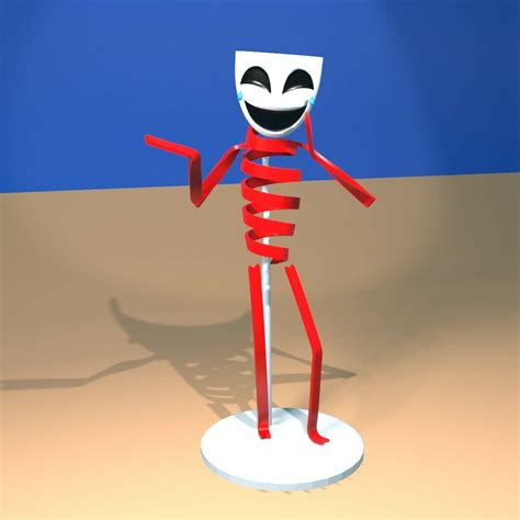 STL file Gangle comedy mask - The Amazing Digital Circus (toy printable) 🎪・Design to download ...