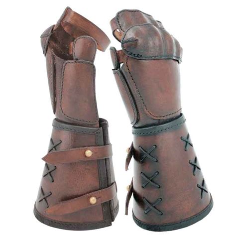 Single Leather Gauntlet - MCI-2742 - Medieval Collectibles