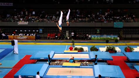 Championnat France Synchronisé | TRAMPOLINE - YouTube