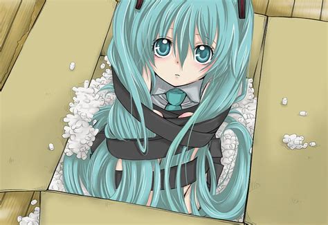 Your Present is Me, pretty, blush, box, nice, anime, aqua, beauty ...