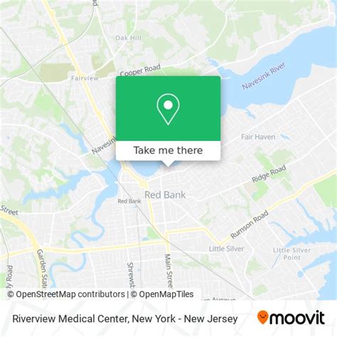 How to get to Riverview Medical Center in Red Bank, Nj by bus, train or ...