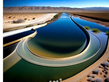 Exploring The Aqueduct System In California. Image & Design ID ...