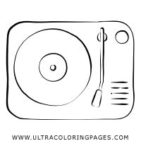 Record Player Coloring Pages Free Printable Coloring - vrogue.co