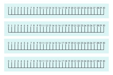 Number Line 1-30 - 10 Free PDF Printables | Printablee