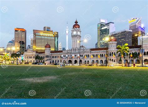 Kuala Lumpur Independence Square Also Knowns As Dataran Merdeka Stock Image - Image of merdeka ...