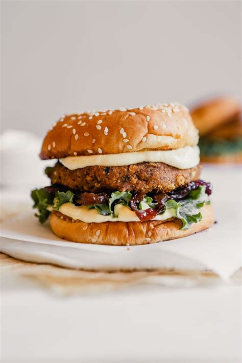 Vegan Veggie Burger Recipe | Deporecipe.co