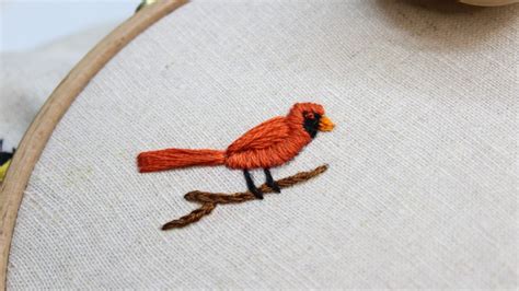 How To Embroider A Bird - Crewel Ghoul