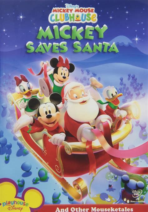 Mickey Mouse Clubhouse - Mickey Saves Santa : Tony Anselmo: Amazon.com.br: DVD e Blu-ray