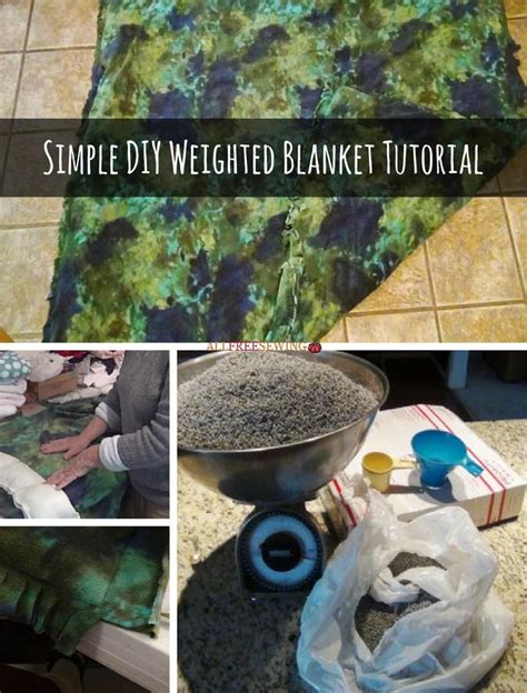 Simple DIY Weighted Blanket Tutorial | AllFreeSewing.com