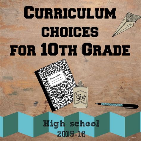 A RUP LIFE: Curriculum Choices for 10th Grade #homeschool