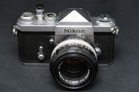 Nikon F Vintage SLR Filmkamera mit Nikkor 50mm f/1.4 Objektiv | Etsy