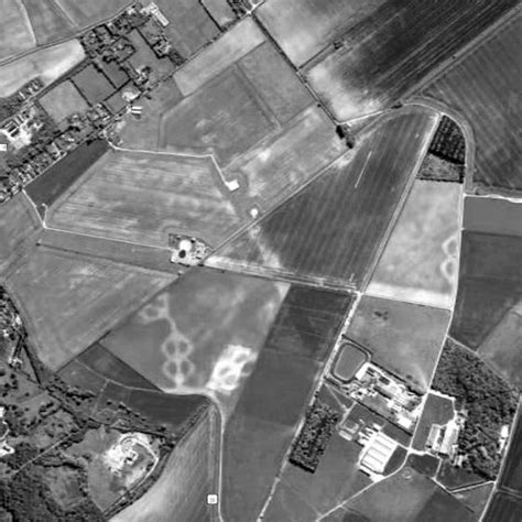 Chilbolton Airfield - Aerial View and Map | Chilbolton Airfield | Wherwell & Chilbolton History