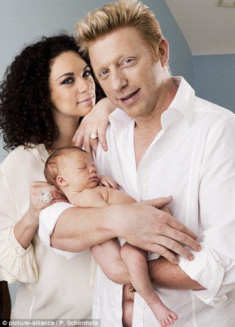 Boris Becker's daughter Anna misses out on family album as he shows off ...