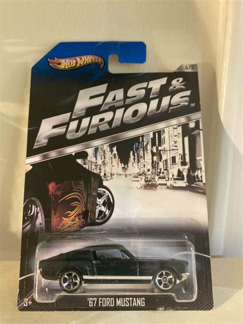 Hot Wheels Fast and Furious Tokyo Drift '67 Ford Mustang 4/8 | #3921726349