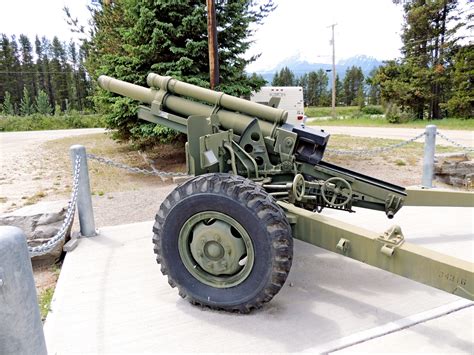 105 Millimetre Howitzer - Valemount, BC - Static Artillery Displays on ...