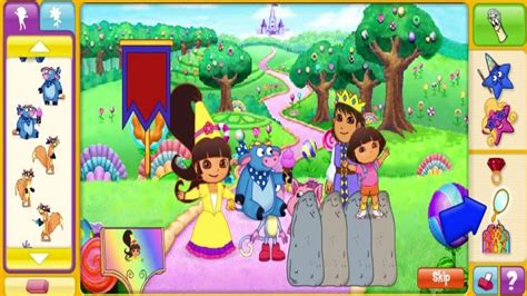 Dora the Explorer - Doras Great Big World - Dora Games - Nick Jr – Видео Dailymotion