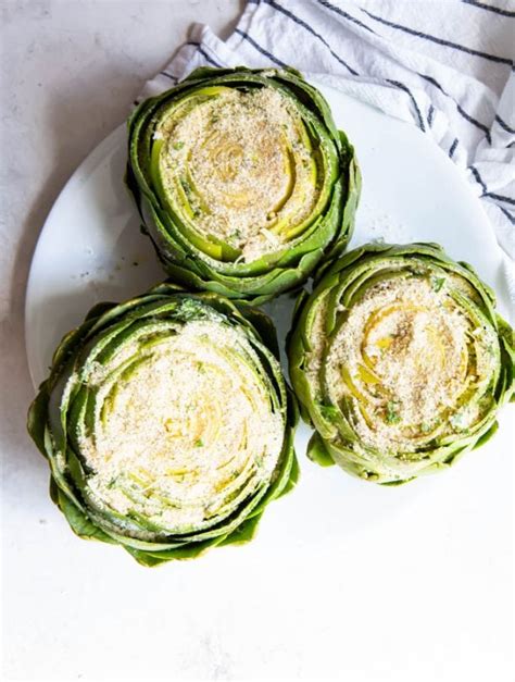 Italian Stuffed Artichokes + Instant Pot instructions » Sea Salt Savorings