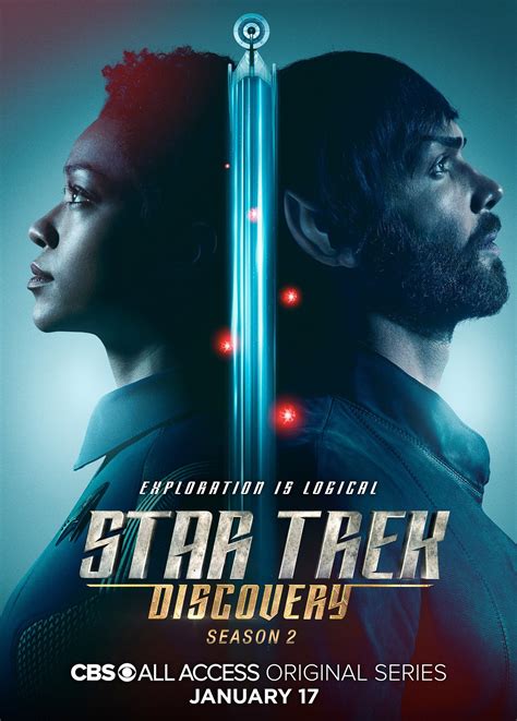 Season 2 | Promo Poster | Burnham and Spock - Star Trek: Discovery ...