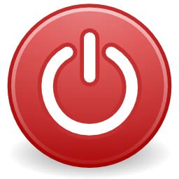 Shutdown Icon, Transparent Shutdown.PNG Images & Vector - FreeIconsPNG