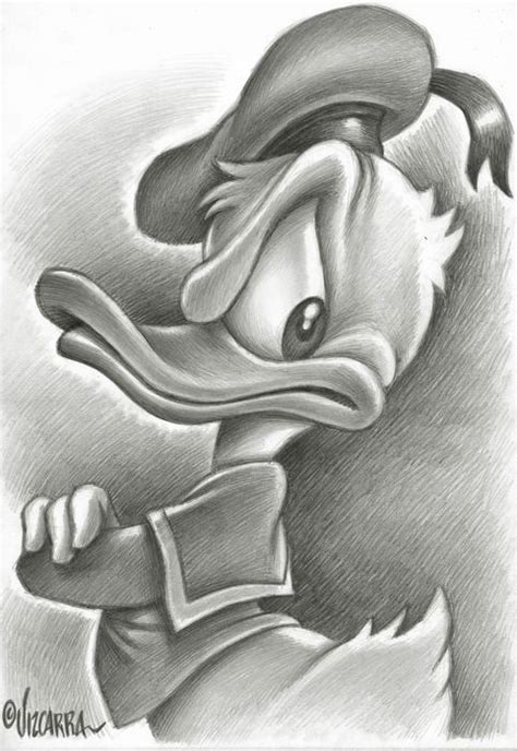 Vizcarra, Joan - Original Pencil Drawing - Donald Duck - W.B. | Disney tekenen, Cartoon ...