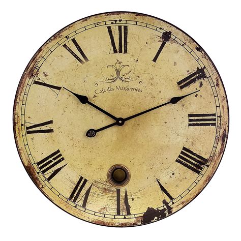 IMAX Oversized 23" Antique Wall Clock & Reviews | Wayfair