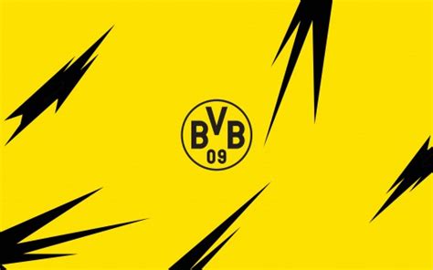 Crest Emblem Logo Soccer Symbol Yellow Black Background HD Borussia ...