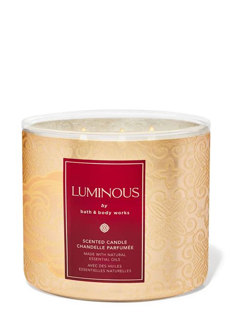 Luminous 3-Wick Candle | Bath and Body Works