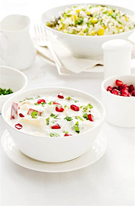 Fruit Raita Recipe - How To Make Fruit Raita in 15 minutes