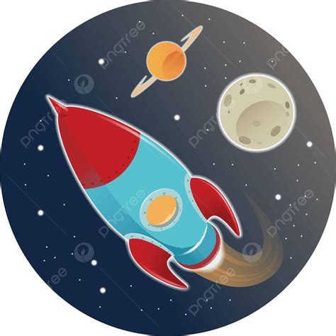 Rocket Illustration Start Spaceship Vector, Illustration, Start, Spaceship PNG and Vector with ...