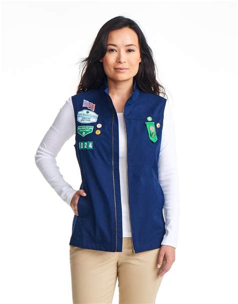 Adult Official Navy Vest - Girl Scouts of Silver Sage Council Shop