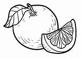Grapefruit Kleurplaat  Gratis Kleurplaten Om Te Printen sketch template