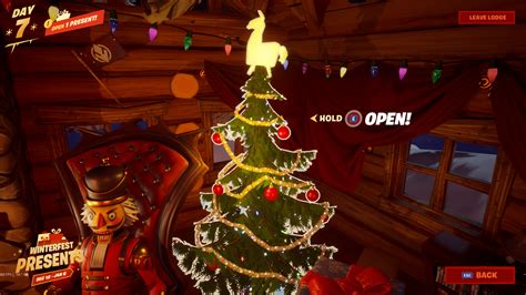 How to get the Fortnite Presents Winterfest LT. Evergreen Free Tree Christmas Skin - Fortnite ...